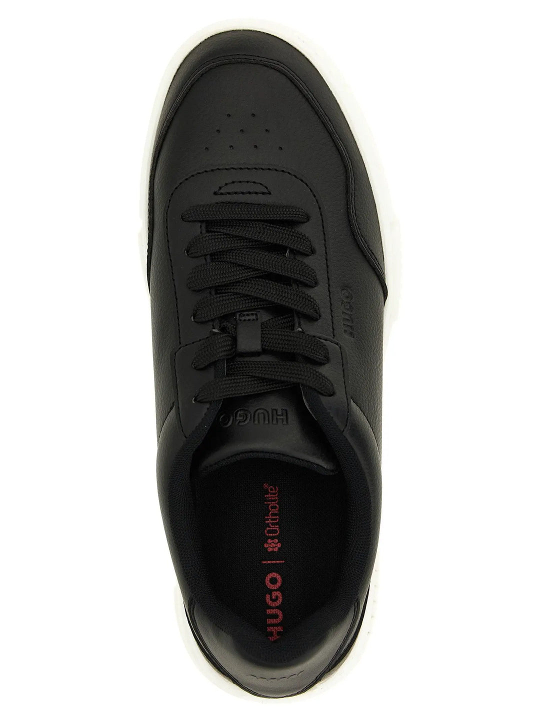 Hugo Boss Black Polyester Low Top Sneakers