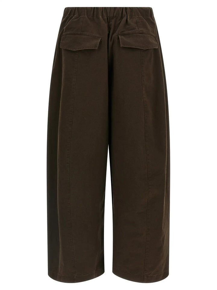 Entire Studios Brown Cotton Casual Pants