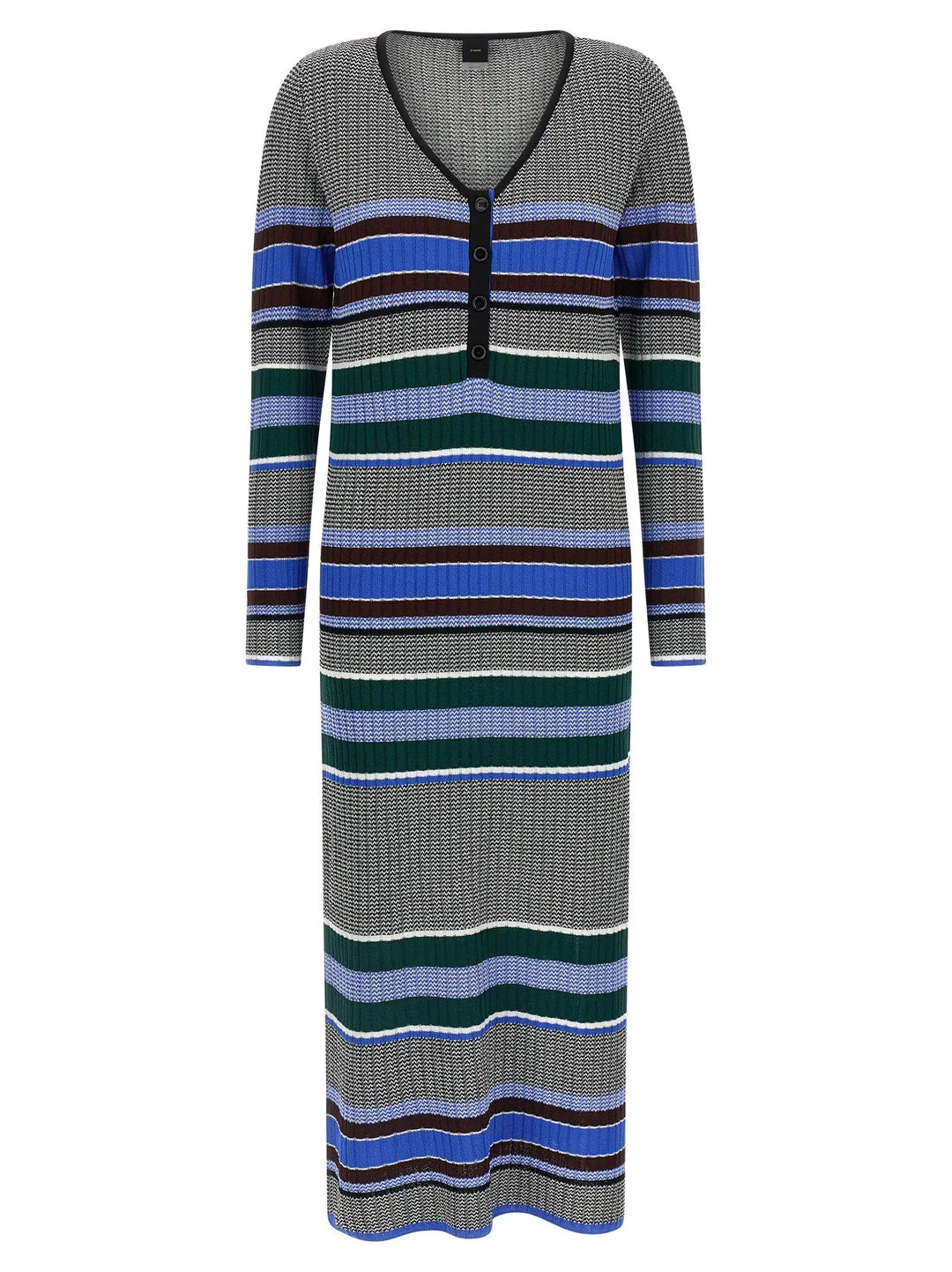 PINKO Multicolor Viscose Long Dress