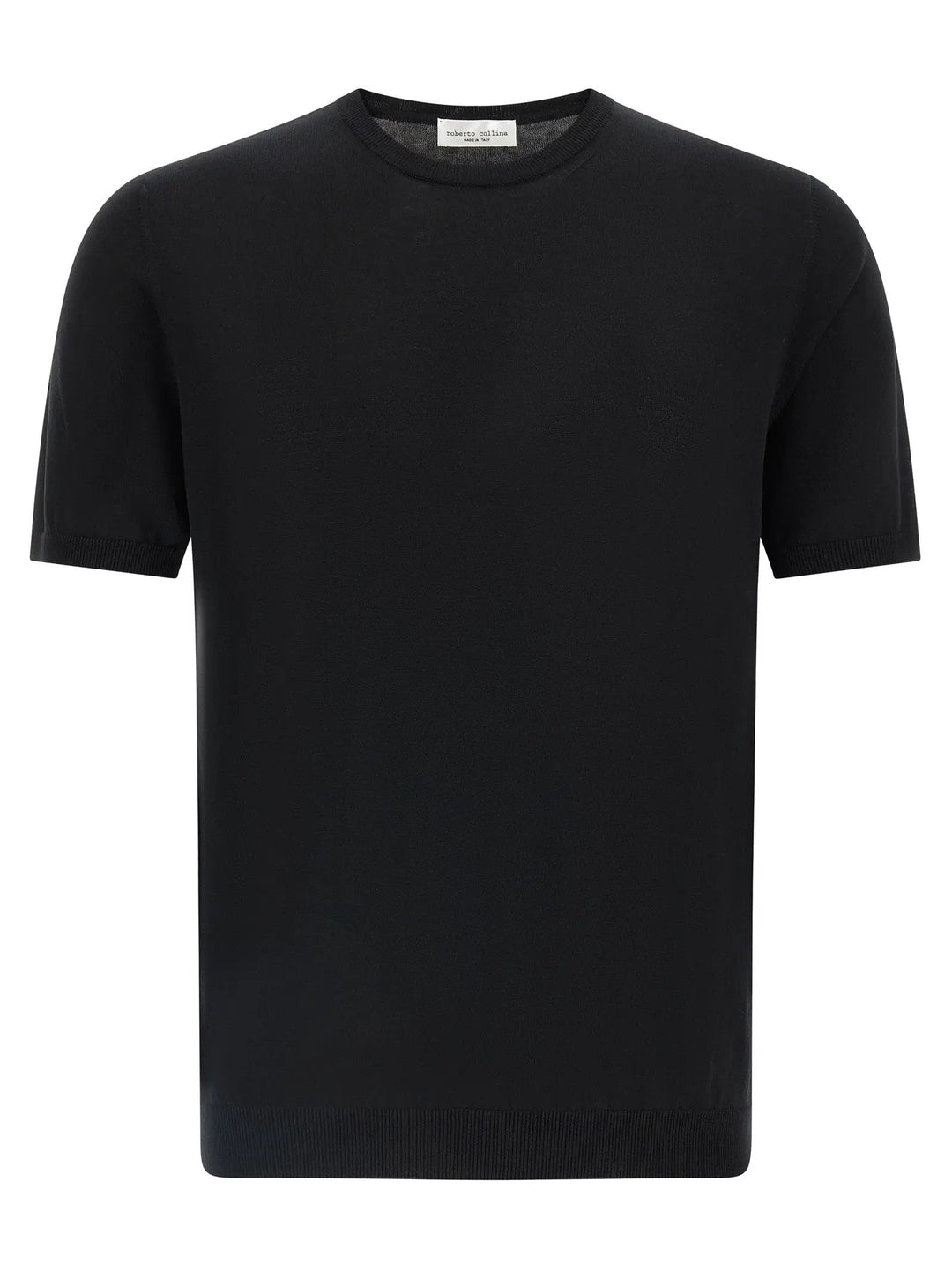 Roberto Collina Black Cotton Cardigan