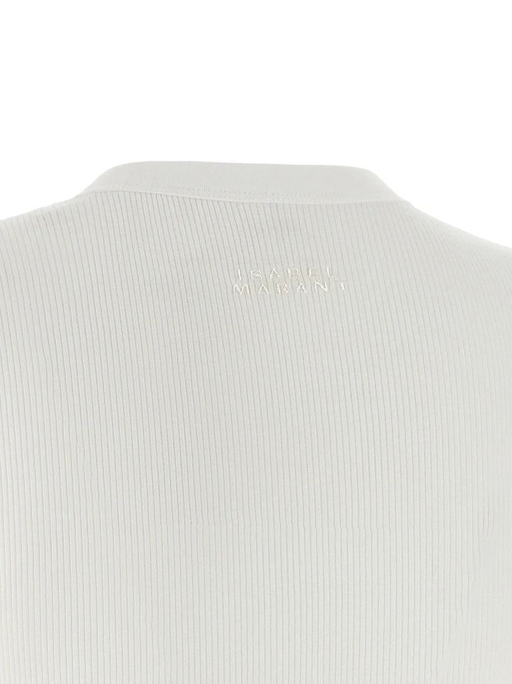 Isabel Marant White Cotton T-Shirt