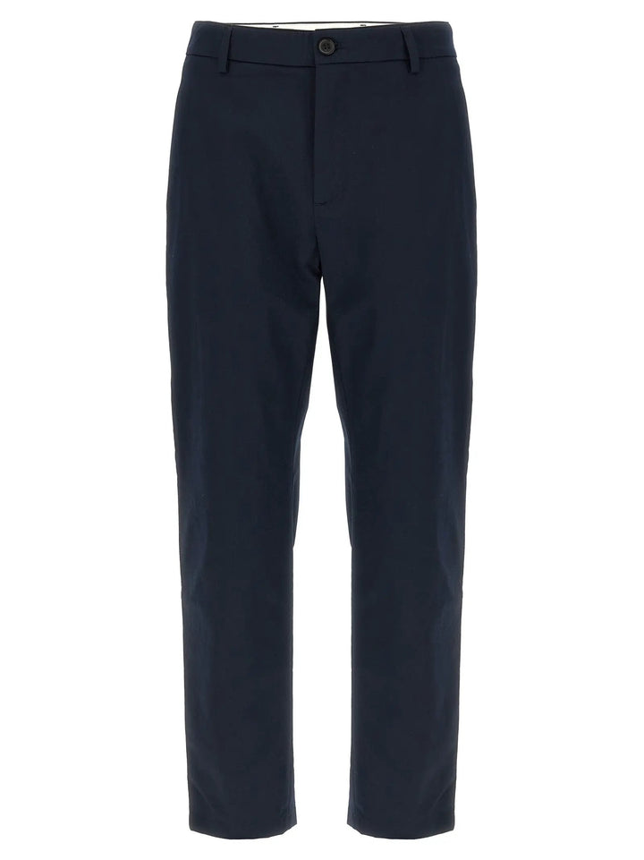 Department 5 Blue Cotton Casual Pants