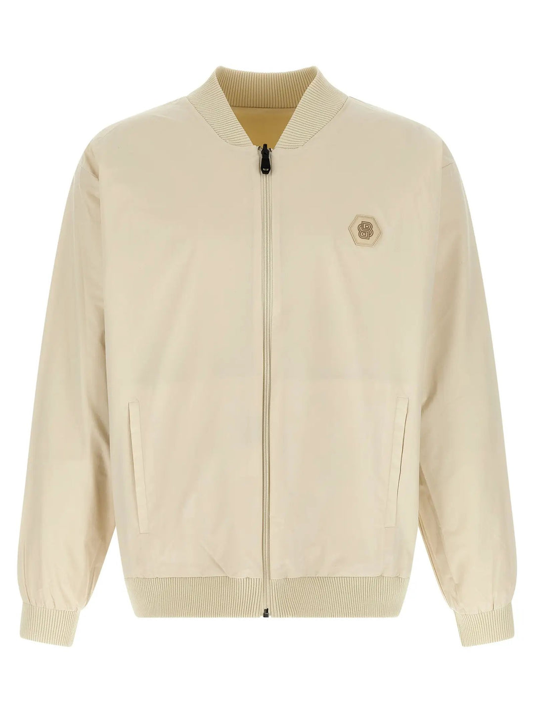 Hugo Boss Beige Polyamide Bomber