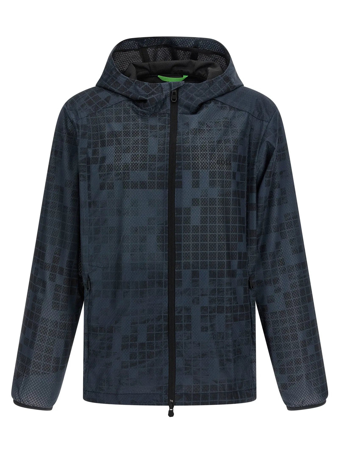 Hugo Boss Blue Rubber Shell Jacket