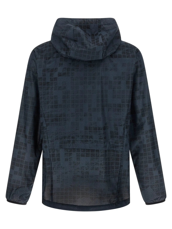 Hugo Boss Blue Rubber Shell Jacket
