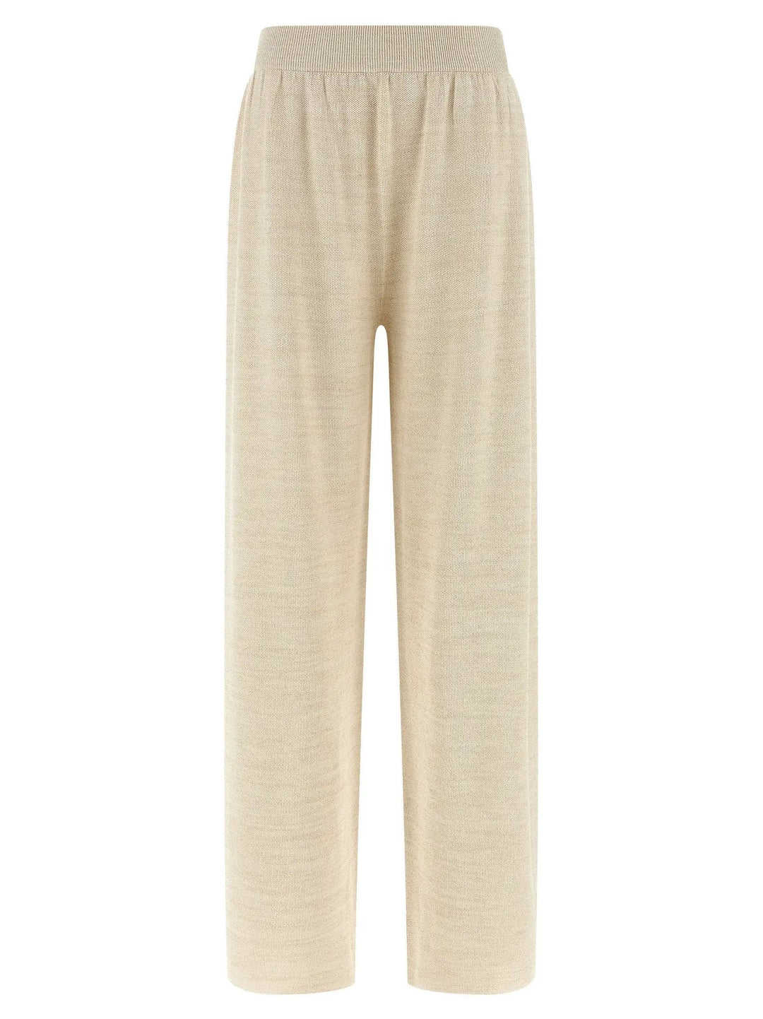 Fabiana Filippi Gold Cotton Casual Pants