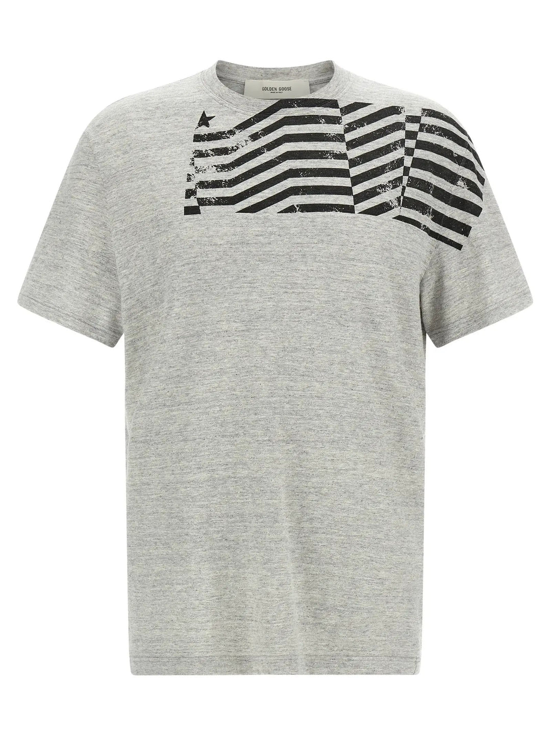 Golden Goose Gray Cotton T-Shirt