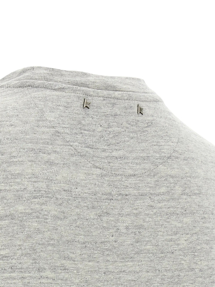 Golden Goose Gray Cotton T-Shirt