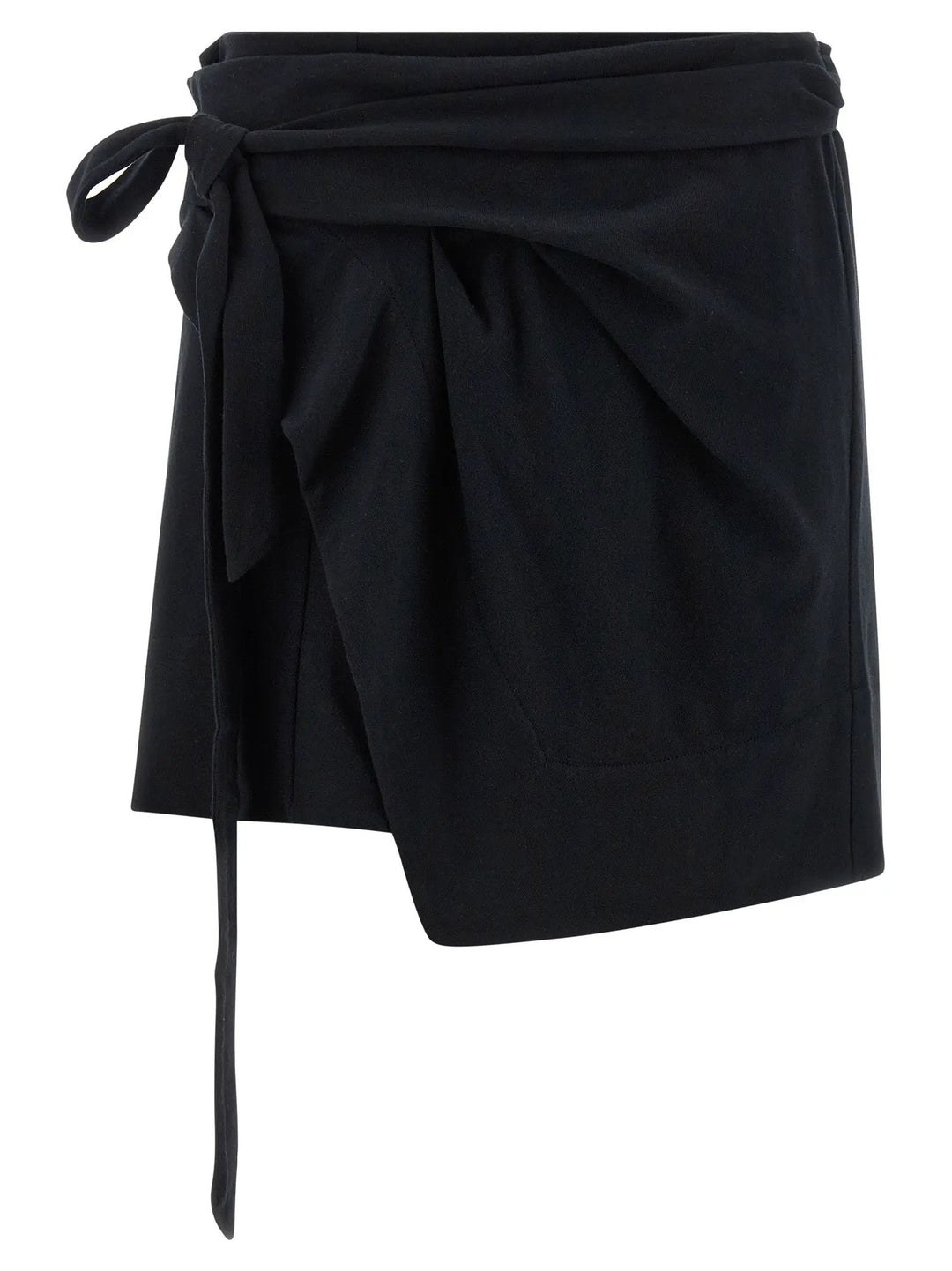 Isabel Marant Black Cotton Long Skirt