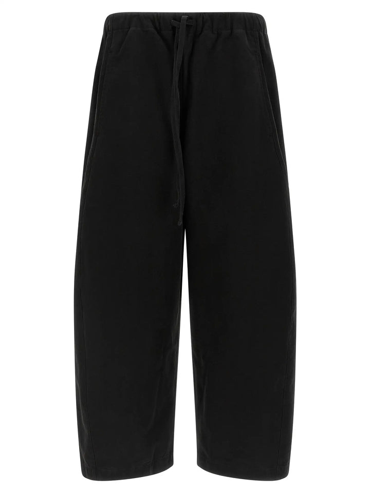 Entire Studios Black Cotton Casual Pants