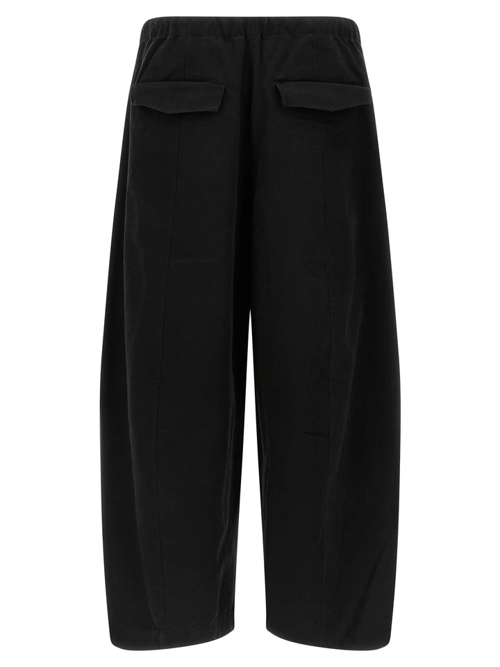 Entire Studios Black Cotton Casual Pants
