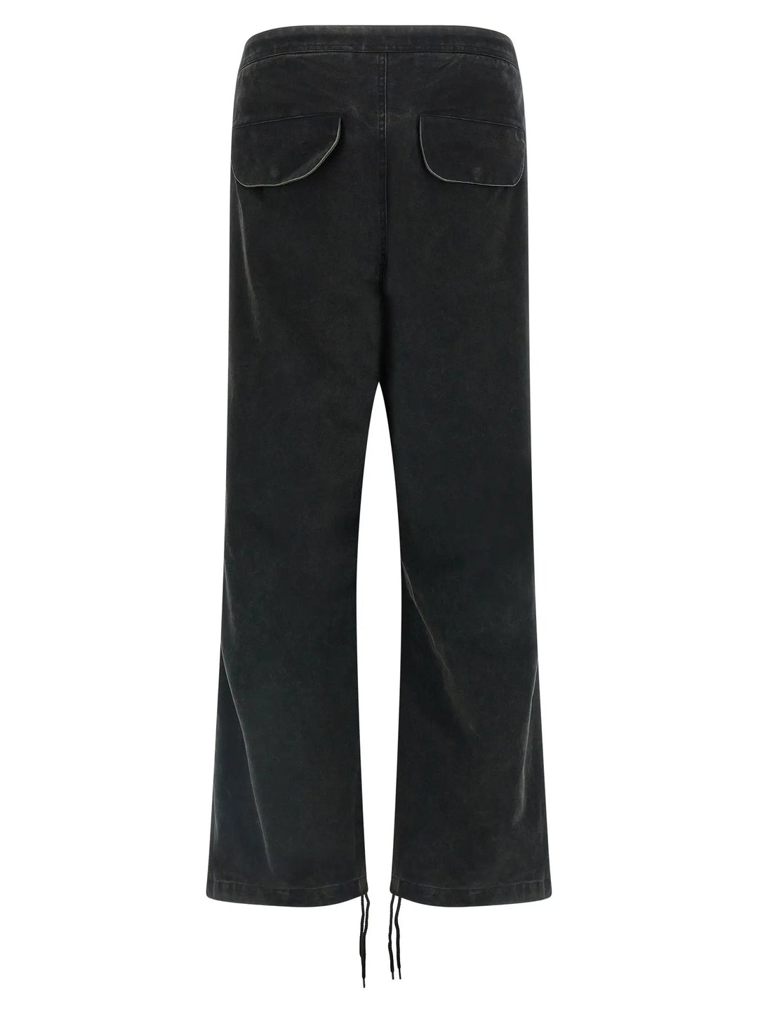 Entire Studios Black Cotton Cargo Pants