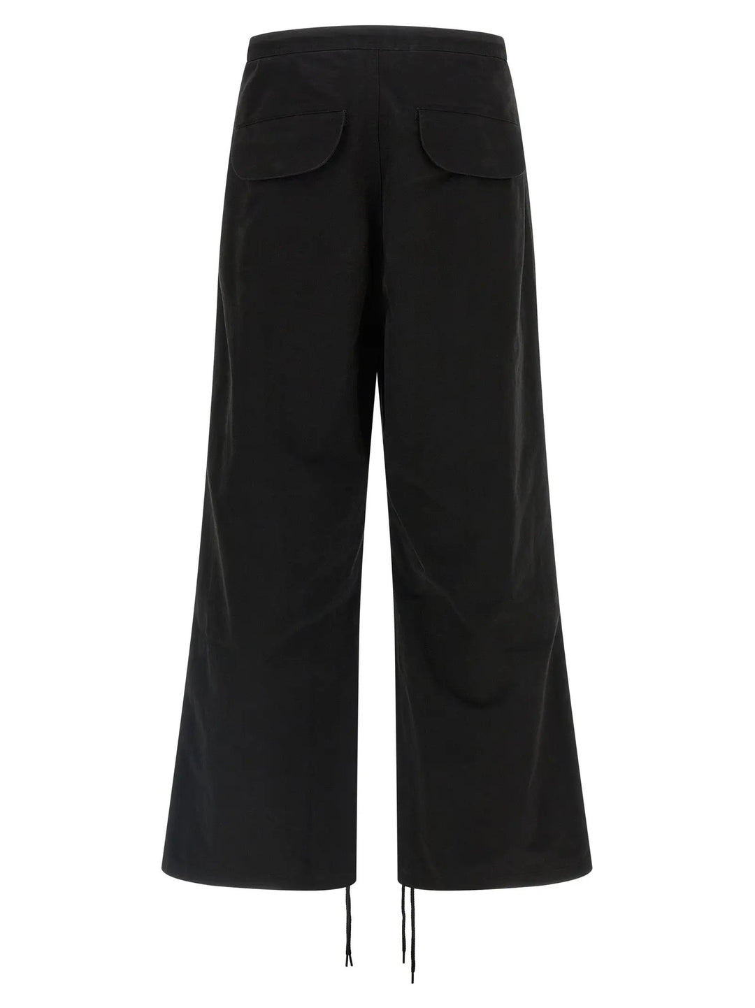 Entire Studios Black Cotton Cargo Pants
