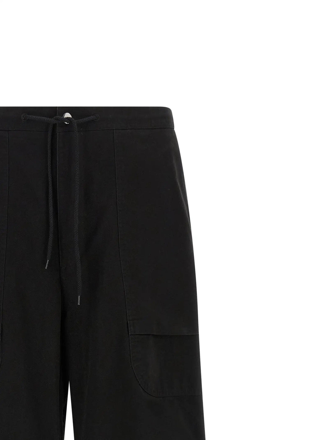 Entire Studios Black Cotton Cargo Pants