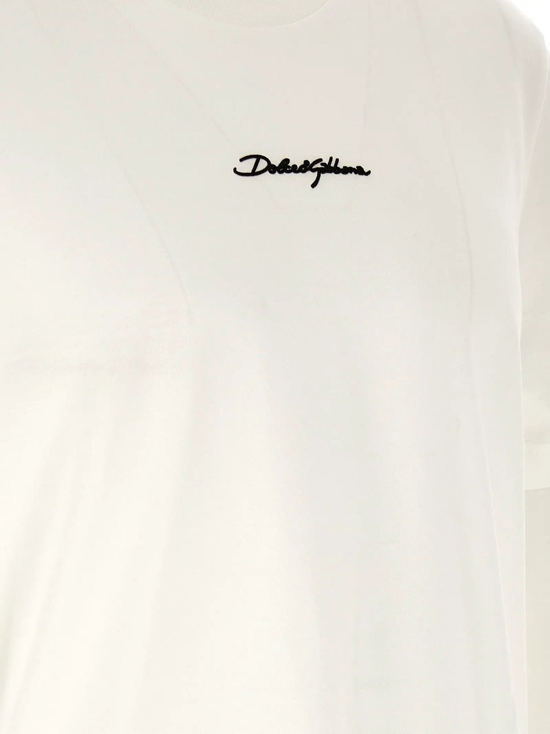 Dolce &amp; Gabbana White Cotton T-Shirt