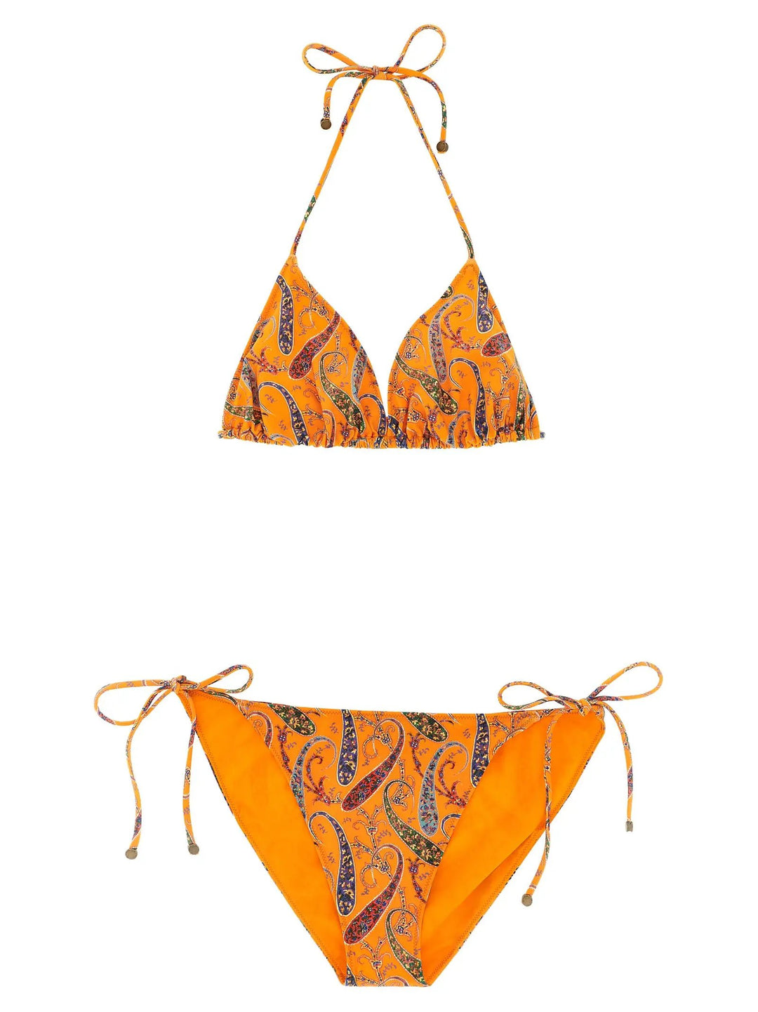 Etro Sample Sale | Etro Orange Polyamide Bikini - | Designer outlet
