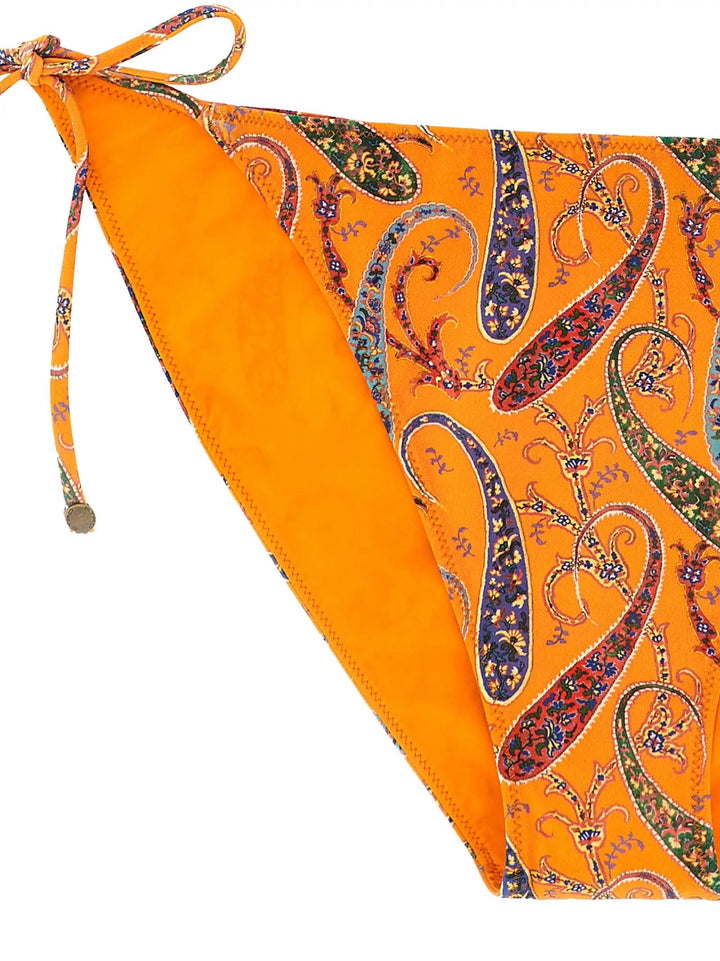 Etro Sample Sale | Etro Orange Polyamide Bikini - | Designer outlet