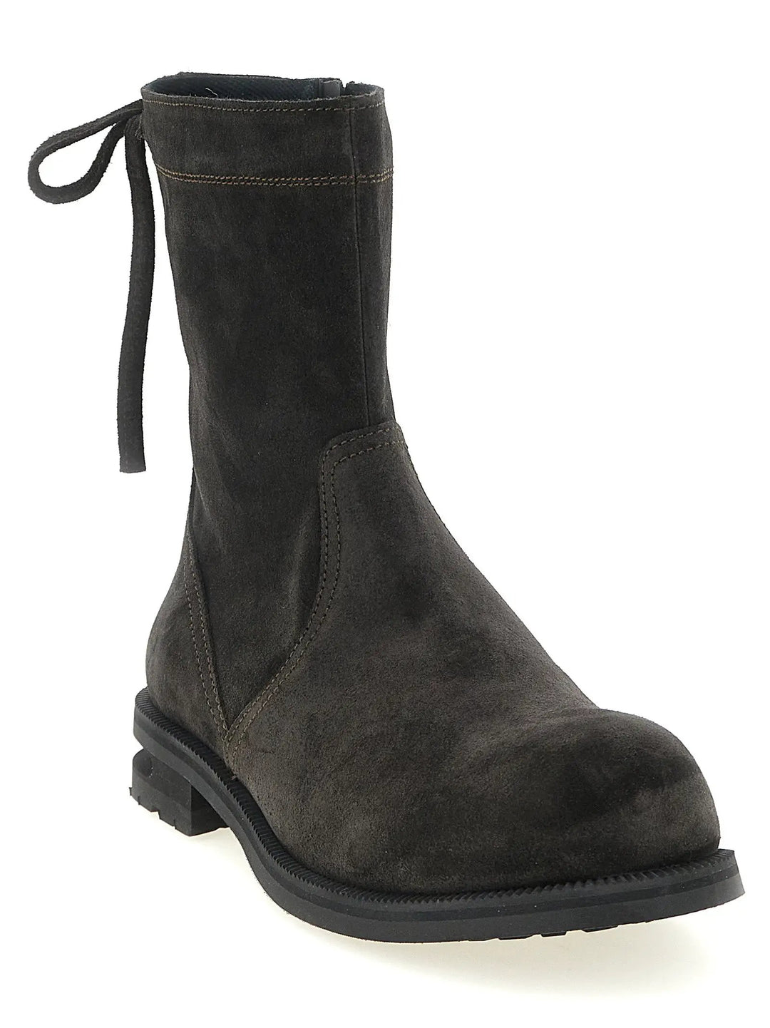 Kiko Kostadinov Brown Calfskin Ankle Boots