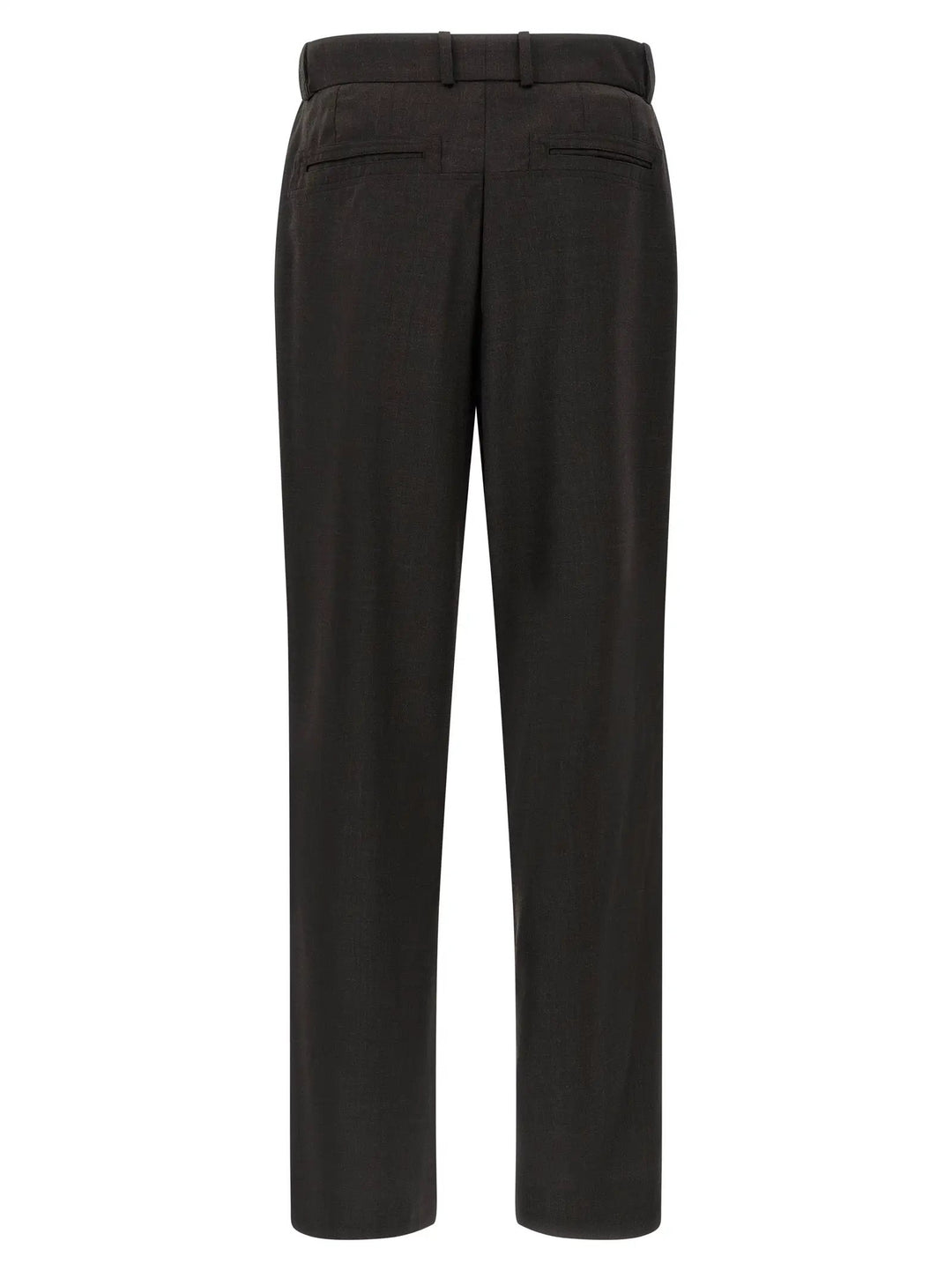 Kiko Kostadinov Brown Virgin Wool Casual Pants