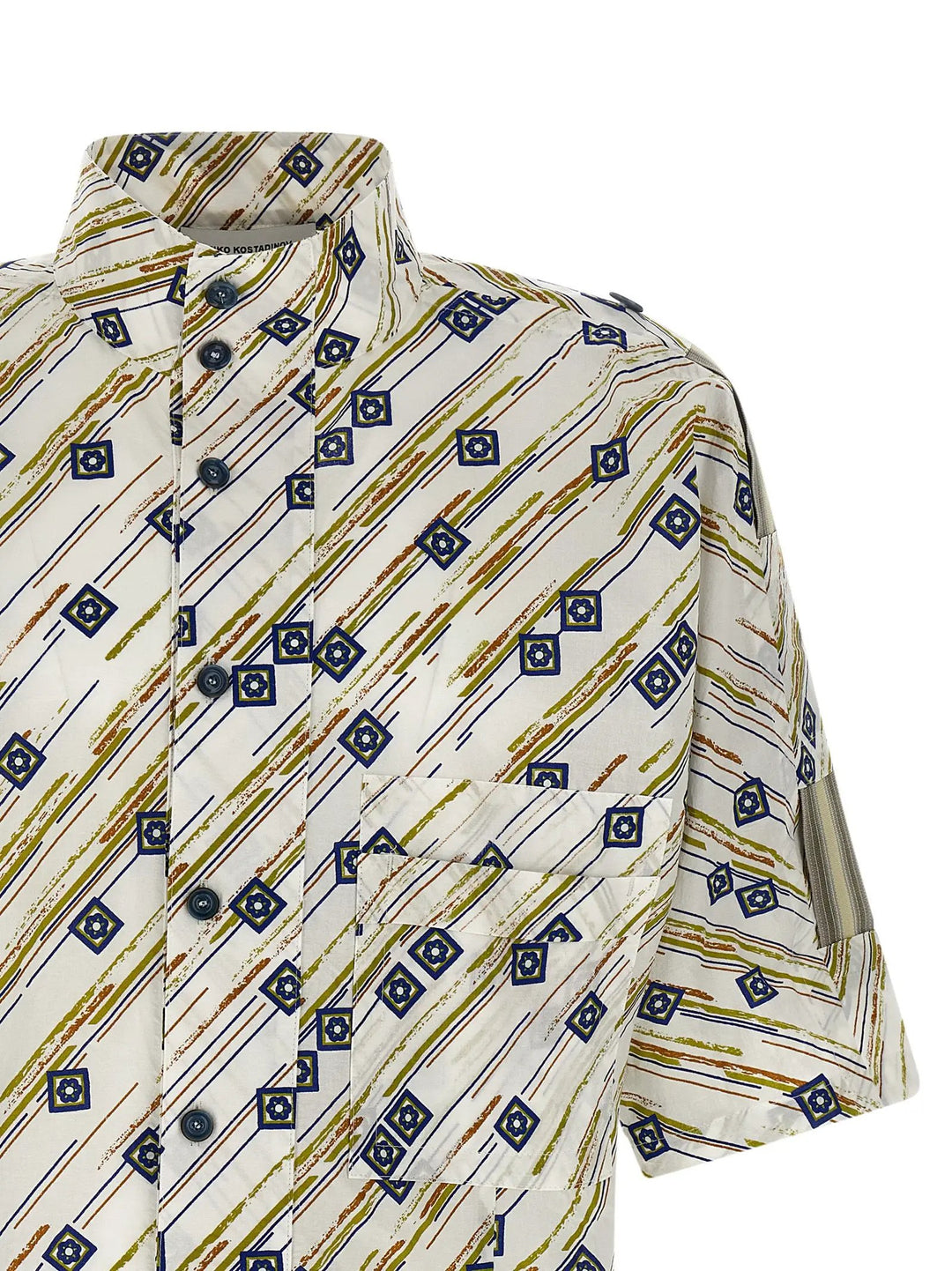 Kiko Kostadinov Multicolor Cotton Blouse