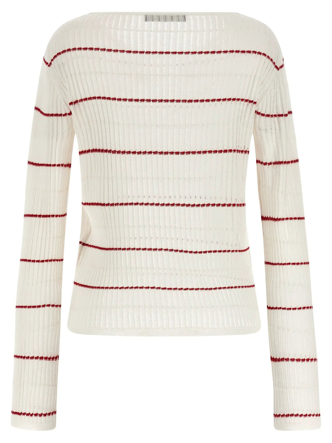 Max Mara White Silk Cardigan