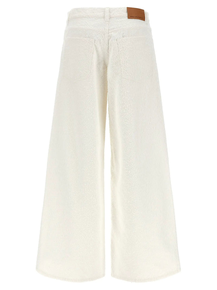 Stella McCartney White Cotton Jeans Denim