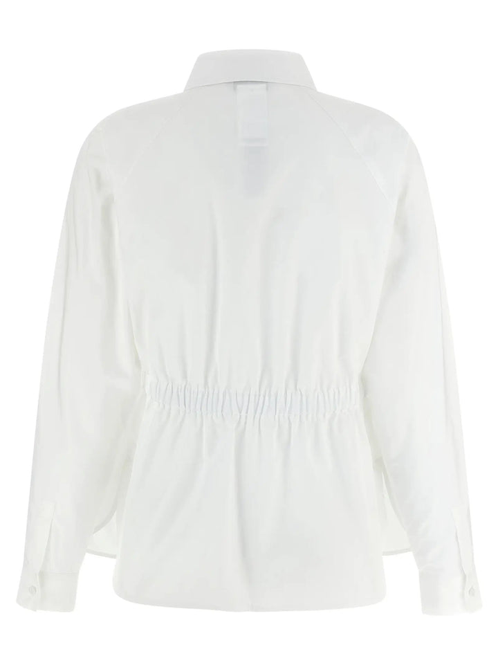 Max Mara White Cotton Blouse