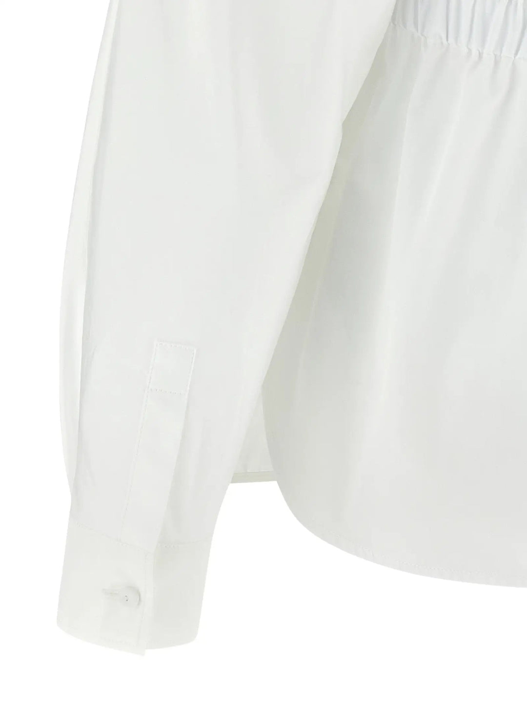 Max Mara White Cotton Blouse