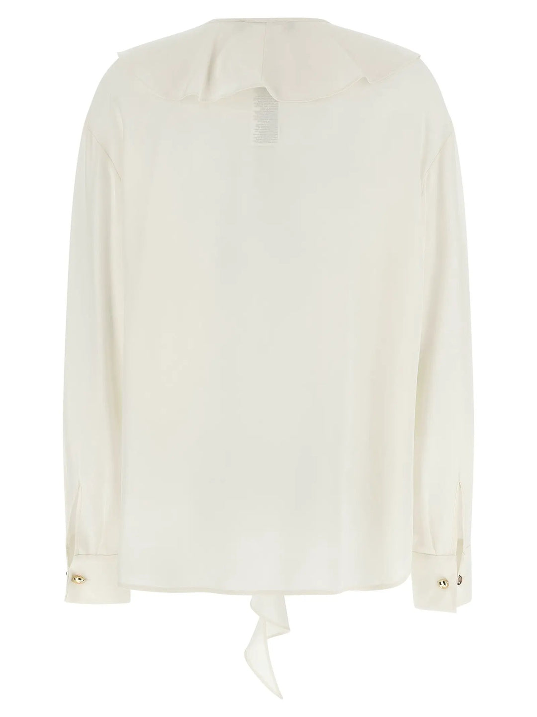 Max Mara White Silk Blouse