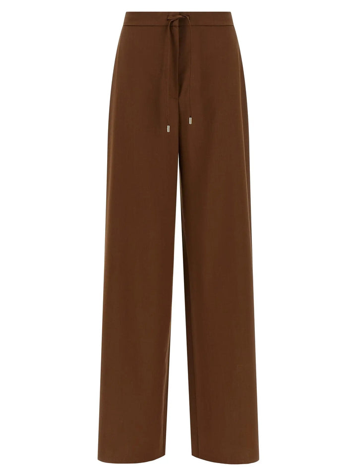 Max Mara Brown Virgin Wool Pants