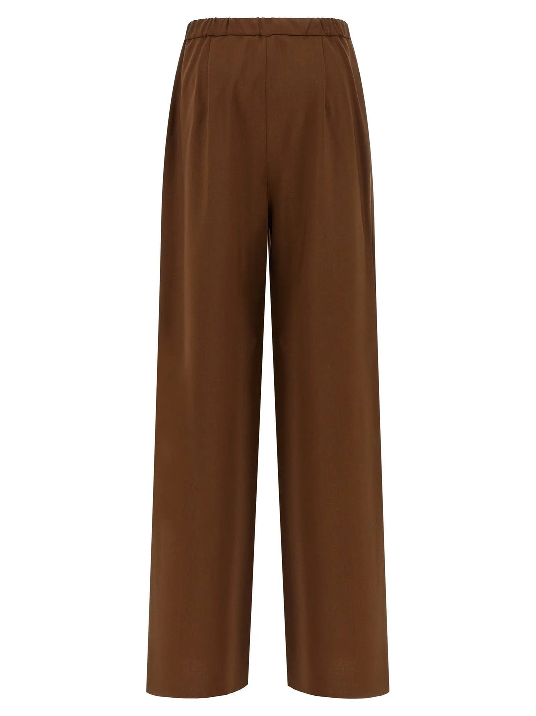 Max Mara Brown Virgin Wool Pants