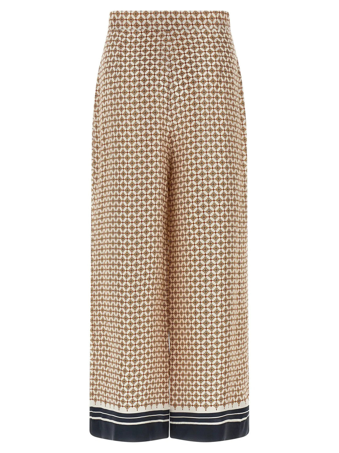 Max Mara Blue Silk Pants