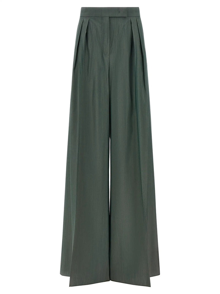Max Mara Bicolor Virgin Wool Casual Pants