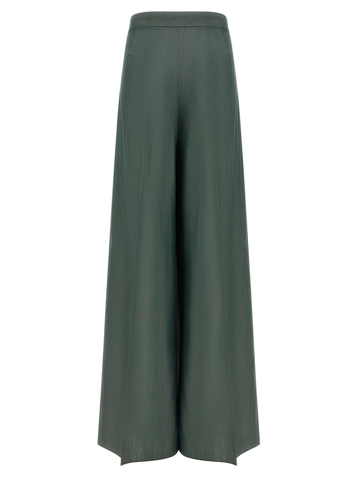 Max Mara Bicolor Virgin Wool Casual Pants