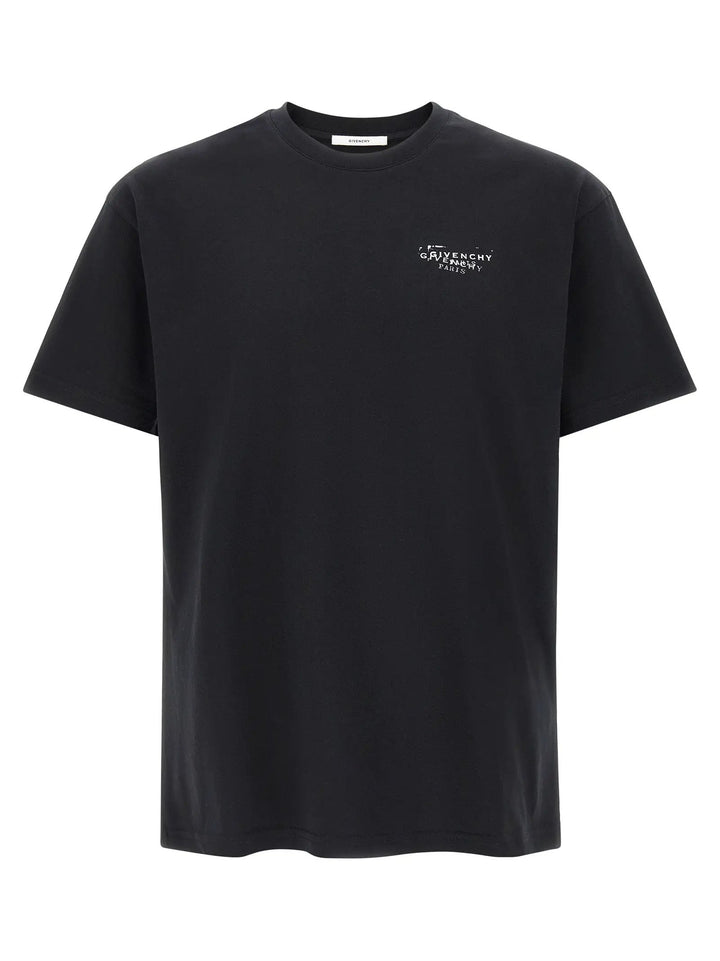 Givenchy Black Cotton T-Shirt