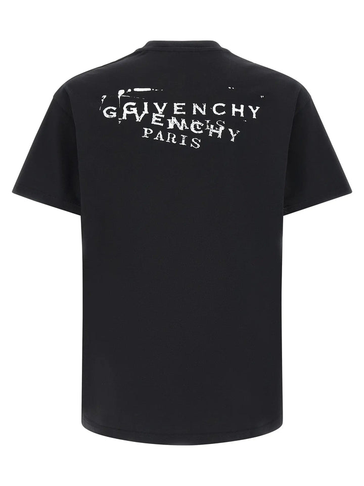 Givenchy Black Cotton T-Shirt