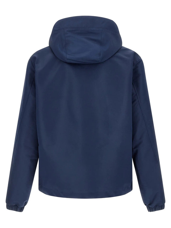 Givenchy Blue Polyester Shell Jacket