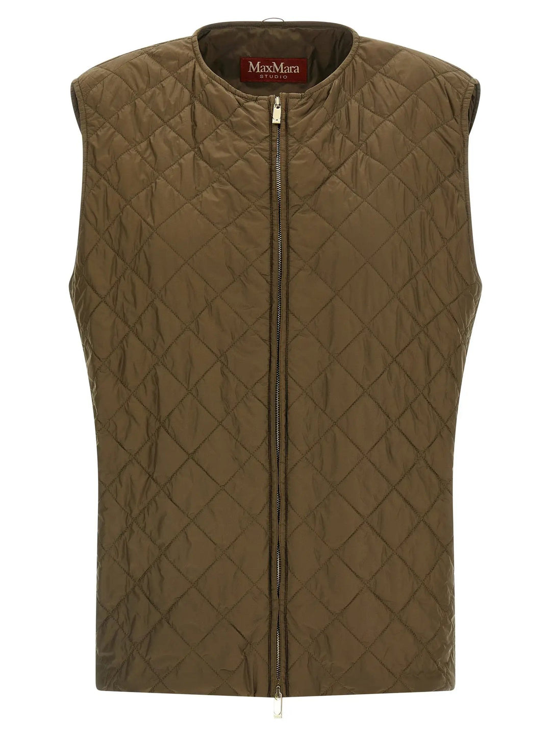 Max Mara Bicolor Virgin Wool Coat
