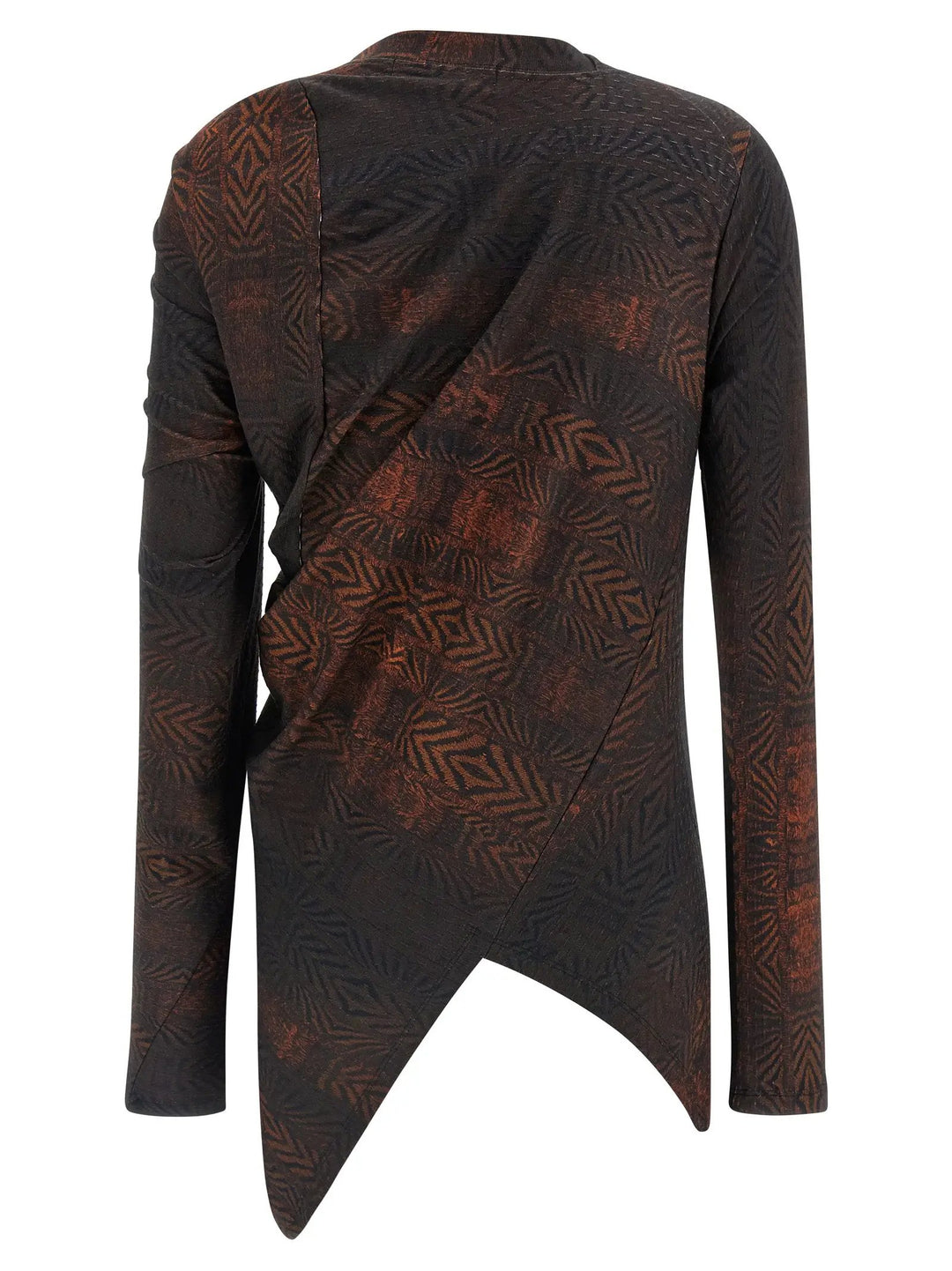 Kiko Kostadinov Brown Cotton Shirt