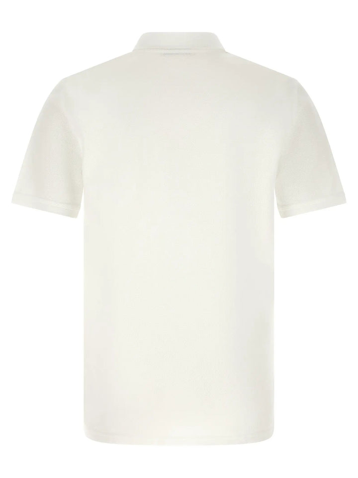 Givenchy White Cotton Polo Shirt