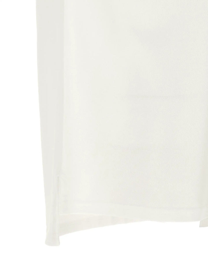 Givenchy White Cotton Polo Shirt