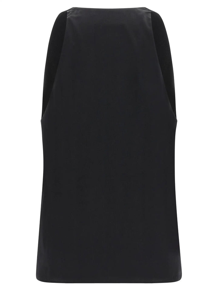 Armarium Black Silk Tank Tops