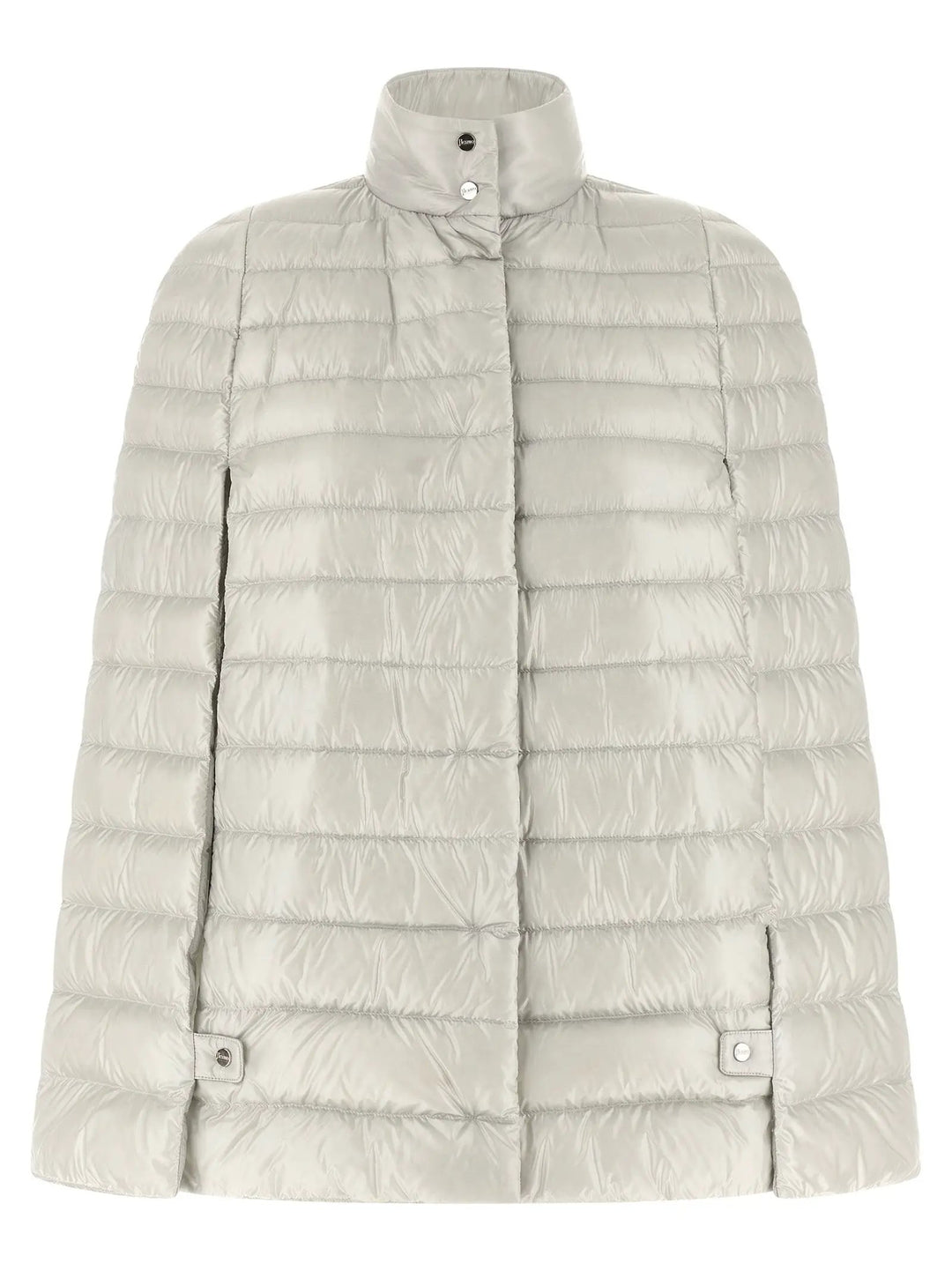 Herno Gray Polyamide Full-Length Jacket