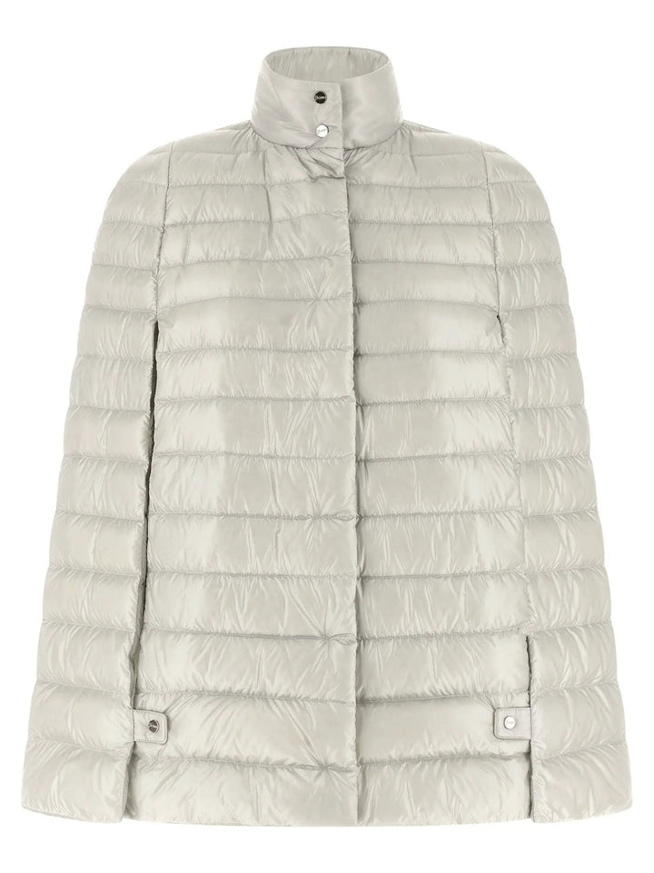 Herno Gray Polyamide Full-Length Jacket