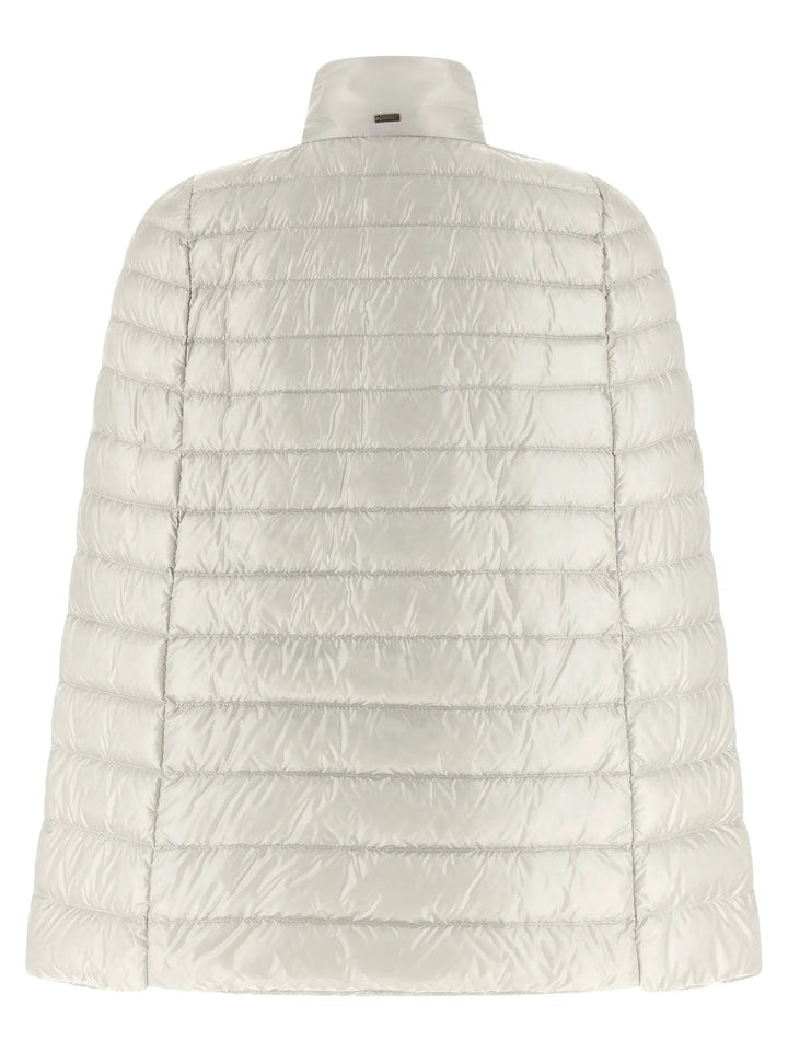 Herno Gray Polyamide Full-Length Jacket
