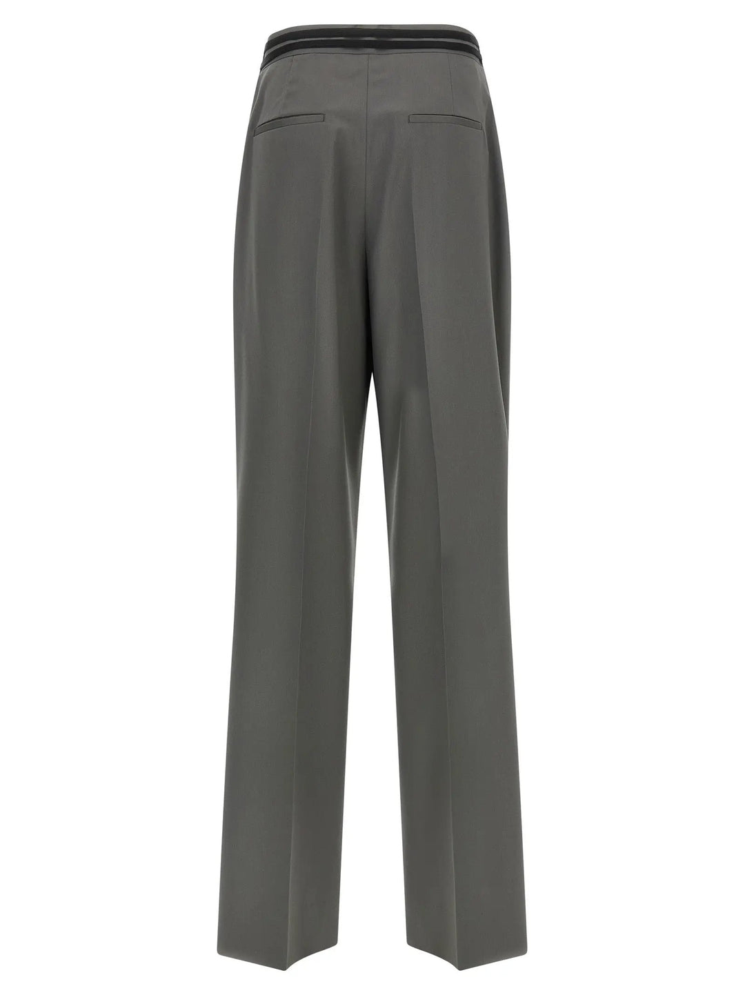 Armarium Gray Virgin Wool Dress Pants