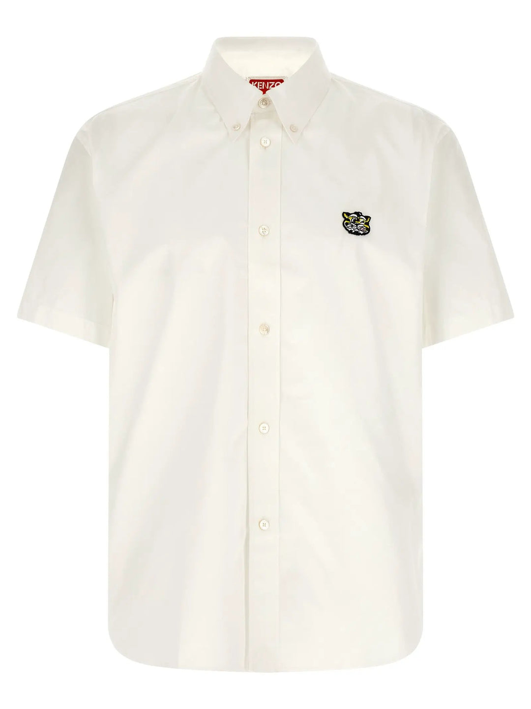 Kenzo White Cotton Blouse