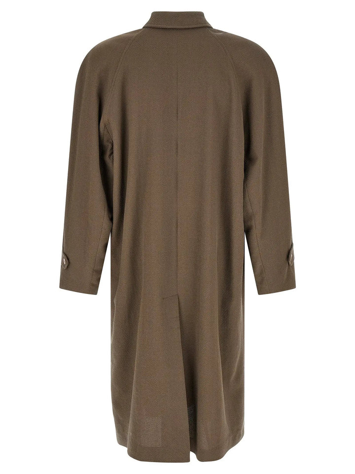Magliano Beige Virgin Wool Coat