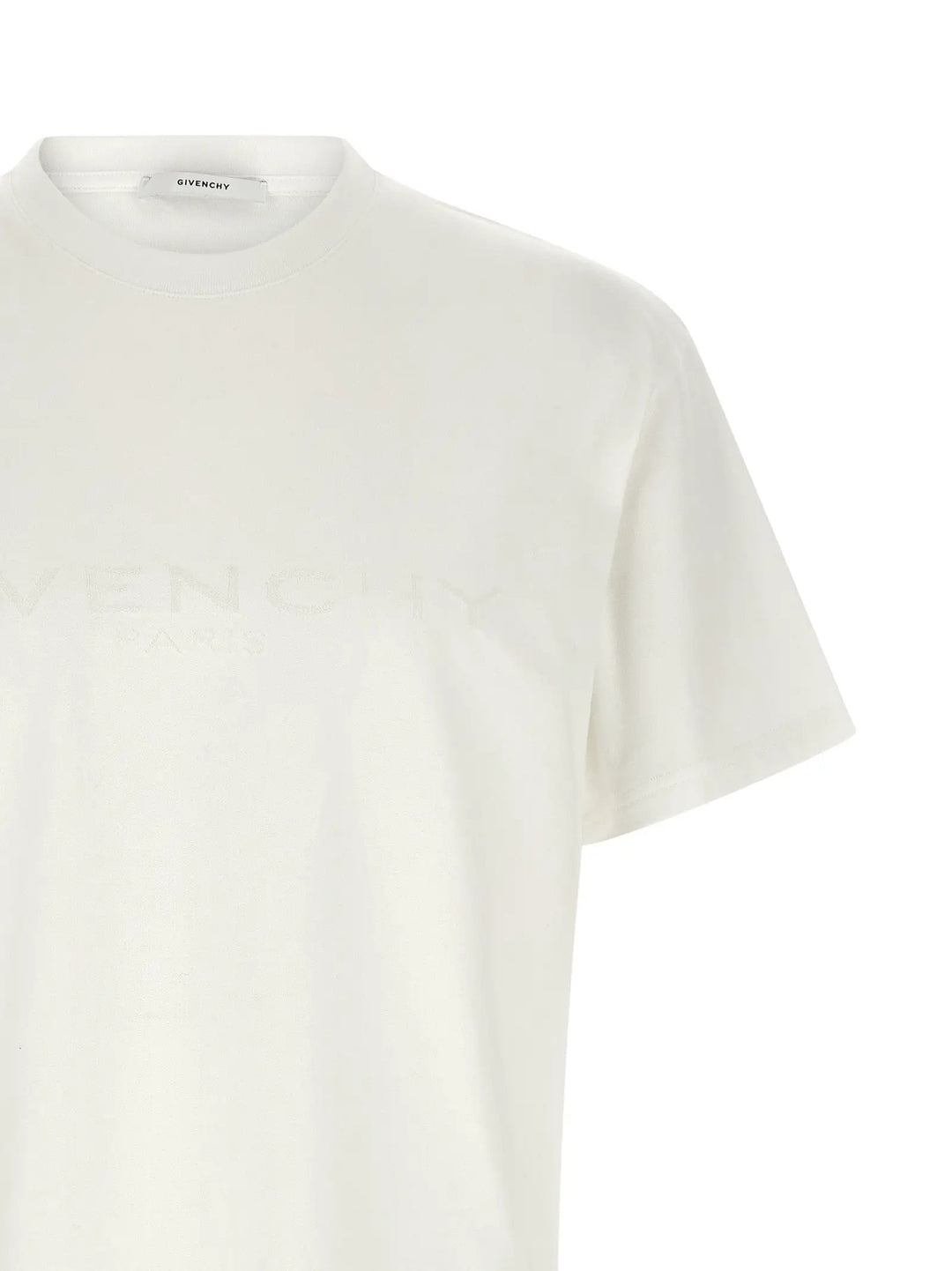 Givenchy White Cotton T-Shirt