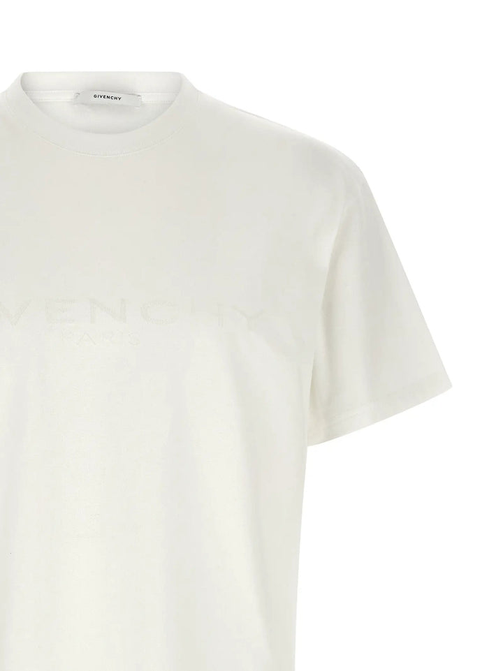 Givenchy White Cotton T-Shirt